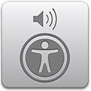 VoiceOverのアイコン